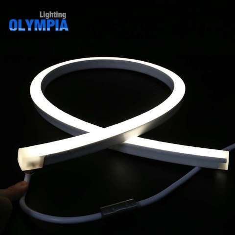 16.5*16.5mm PVC housing smd 2835 led strip light mono color flexible led neon tube